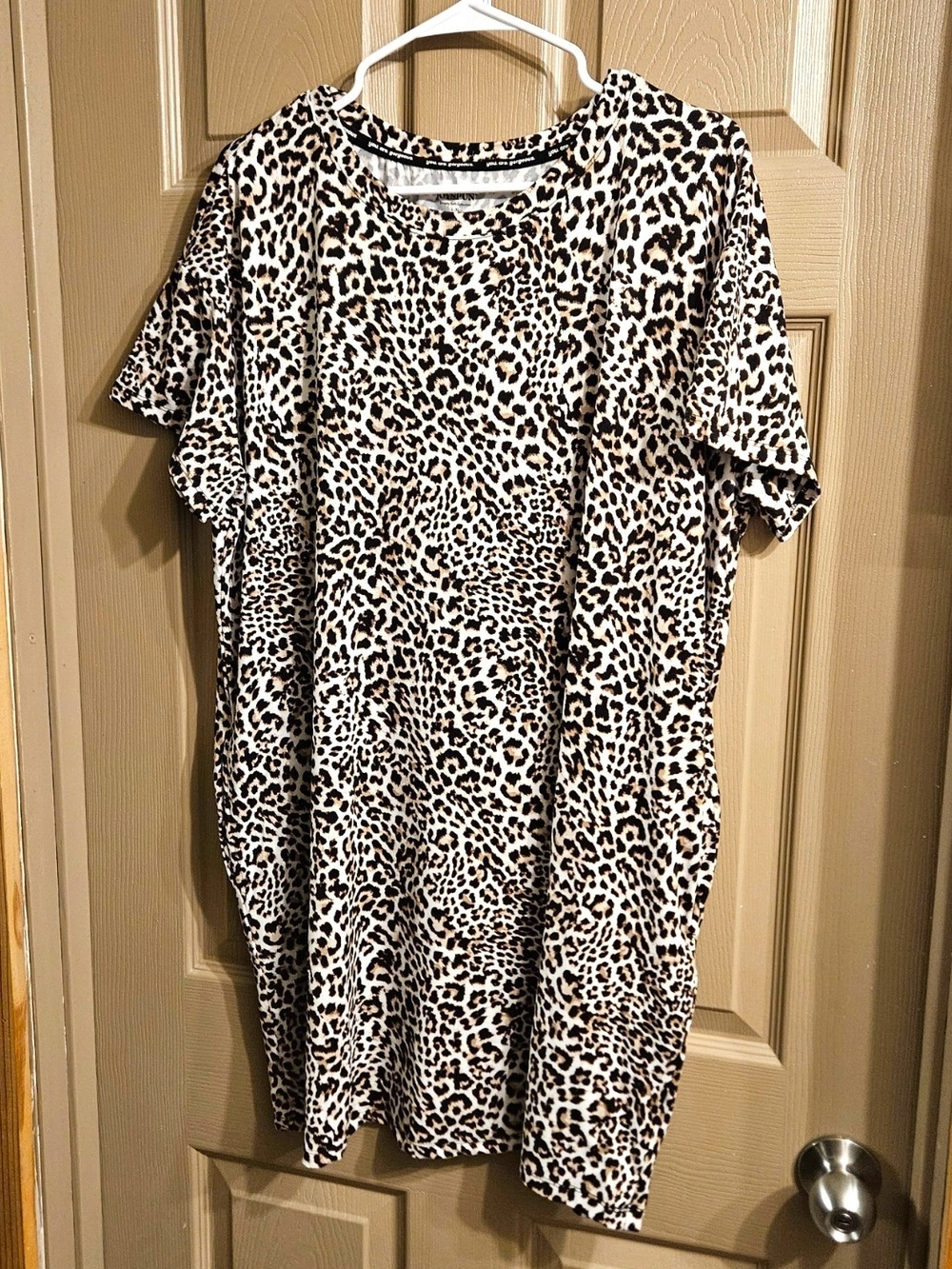 Joyspun Leopard Print Nightgown